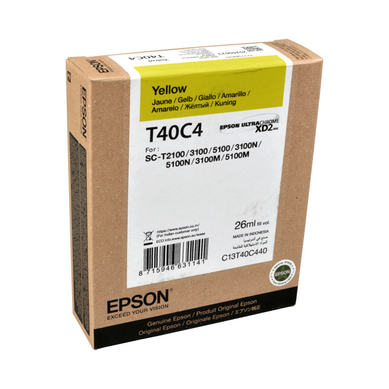 Epson OEM T40C Y ink